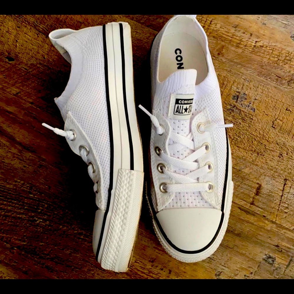 Converse bay shore knit chuck taylors